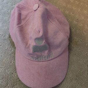 Isabel Marant pink baseball cap